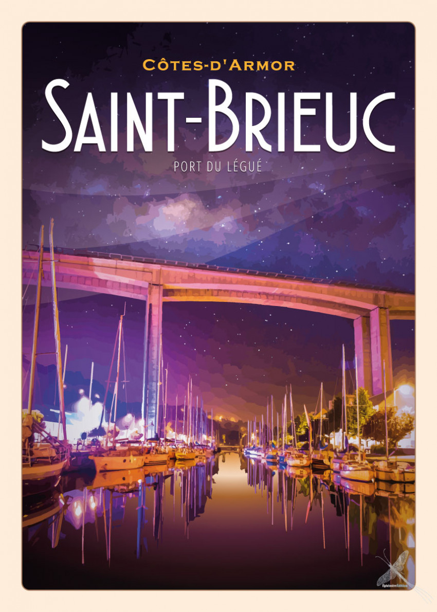 Affiche vintage - Saint-Brieuc