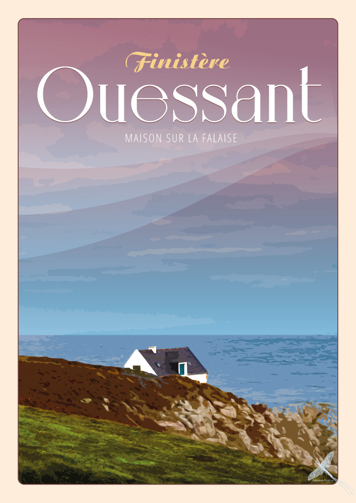 Affiche vintage - Ouessant