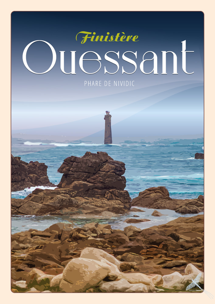 Affiche vintage - Ouessant